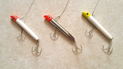 #ad New 3quot; Sea Striker 1 Oz GOT CHA Lures or with AFW stainless Steel Leader US