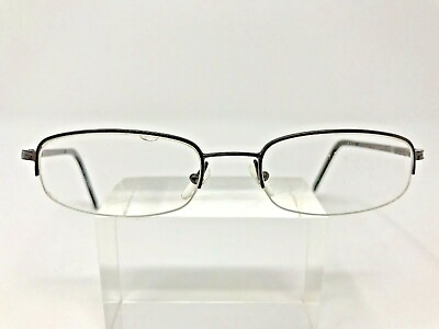 #ad Gucci Eyeglasses Italy GG1765 Y D2M Brown Metal 50 19 135 Half Rim SO44