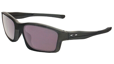 #ad Oakley Chainlink Sunglasses OO9247 15 Matte Black Grey Polarized Lens BNIB