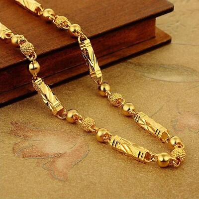 #ad 18K Yellow Gold Solid 6mm 8mm Rope Chain Diamond Cut Pendant Necklace 16quot; 30quot;