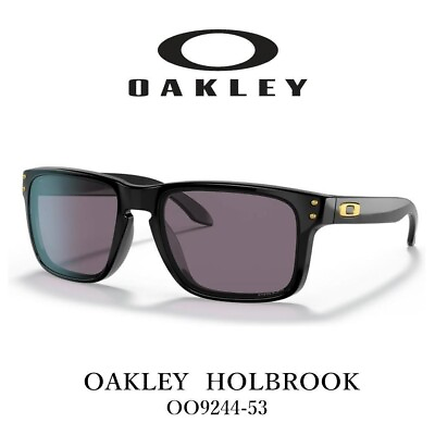 #ad #ad Oakley Sunglasses Holbrook Asian Polished Black Prizm Grey OO9244 53