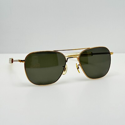 #ad American Optical Sunglasses Pilot Command 5 1 2 AO USA $289.00