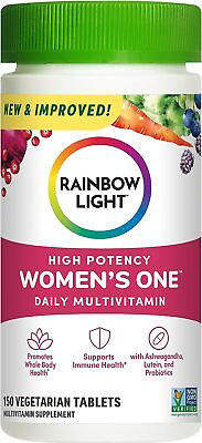 #ad Rainbow Light Womens High Potency Daily Multivitamin 150 Count