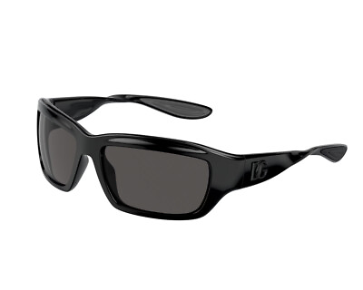#ad Dolce amp; Gabbana Sunglasses DG6191 501 87 Black Dark gray Men Women