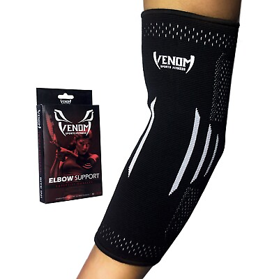 #ad Venom Sports Fitness Elbow Brace Compression Sleeve Support $9.99