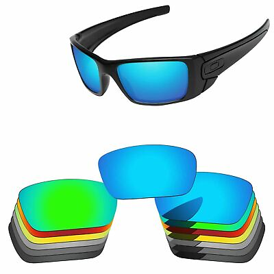 #ad PapaViva Polarized Replacement Lenses For Oakley Fuel Cell OO9096 Multi Option