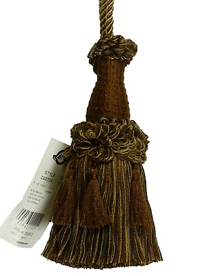 #ad Conso Empress 22009 W143 BROWN CAMEL BARK BROWN Decorative 5.5quot; Tassel