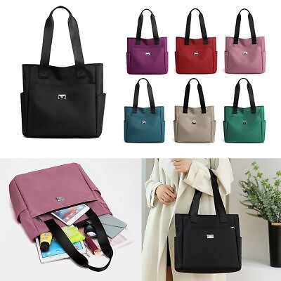 #ad Nylon Large Capacity Handbag Tote Bags Shoulder Bag Lightweight Waterproof