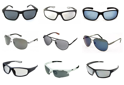 #ad Foster Grant Sunglasses Mens Designer Frame UVA UVB Protection Lenses Multicolor