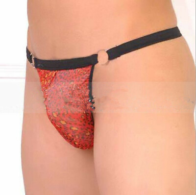 #ad Mens G String Sexy Pouch Sheer Bikini Hot Pouch Enhancing Underwear