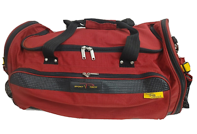 #ad Protocol Sport Tech Red Duffel Bag Vintage 27quot; Large