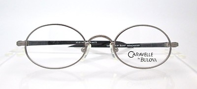 #ad Caravelle by Bulova Manchester 45 20 Glasses Eyeglass Optical Frames Oval NOS
