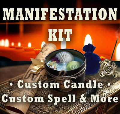 #ad Manifestation Kit Love amp; Money Spell Manifestation Candle Abundance Intention