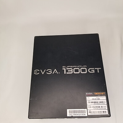#ad PARTS NOT WORKING EVGA Supernova 1300 GT 80 Plus Gold 1300W NO CABLES