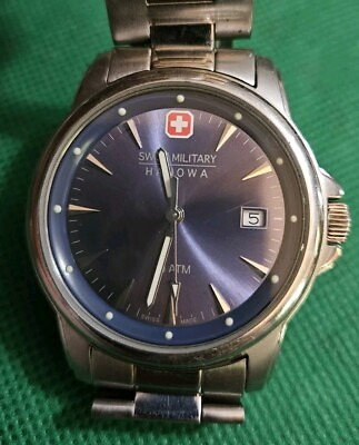 #ad Swiss Military Hanowa Date Wrist Watch