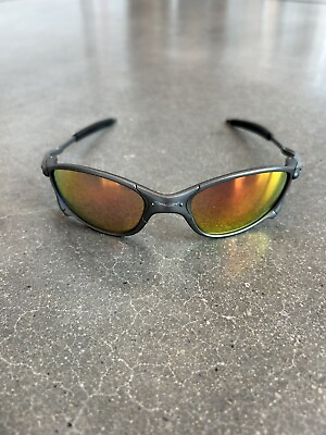 #ad Oakey Sunglasses Vtg Y2K Matrix Polarized Mirror Reflective Cycling Biking Read