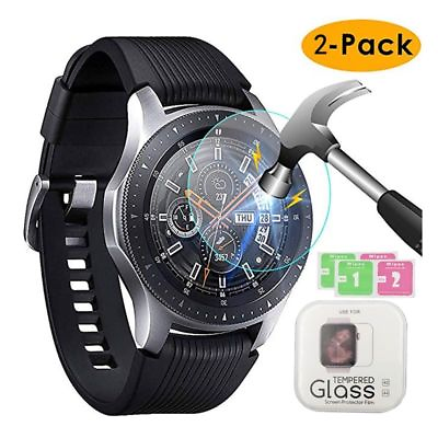#ad Tempered Glass Watch S Galaxy Screen Protector Clear Protective Film Cover 2Pcs
