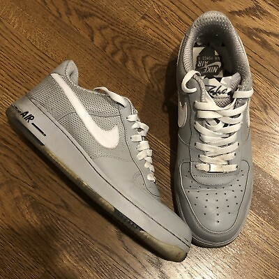 #ad Futura Nike Air Force 1 low grey style 318775 003 size 9.5 AF1 Gray
