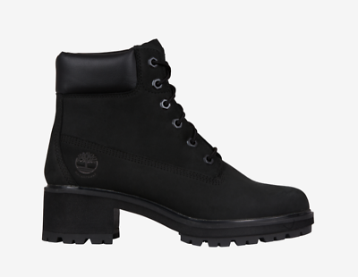 #ad Timberland Kinsley 6 Inch WATERPROOF Boots Black Nubuck Women#x27;s Size 6 10