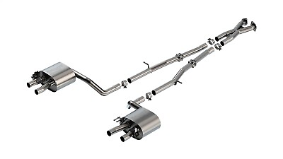 #ad Borla 140936 S Type Cat Back Exhaust System Fits 22 23 Stinger