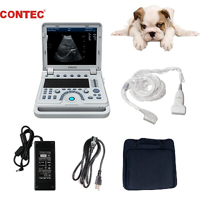 #ad CONTEC VET Veterinary B Ultrasound Scanner with High Resolution and PW Doppler