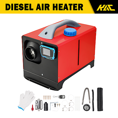 #ad 8KW Air Diesel Heater 12V 8000W Boat Truck Quiet Parking Heater LCD All in one