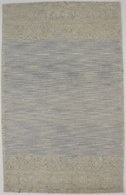 #ad Rare Modern Design Gray amp; Beige 5X8 Hand Tufted Oriental Area Rug Decor Carpet
