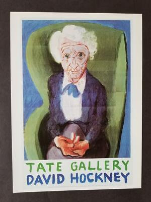 #ad David Hockney quot;My Mother Bridlingtonquot; Poster Print offset Lithograph 1994