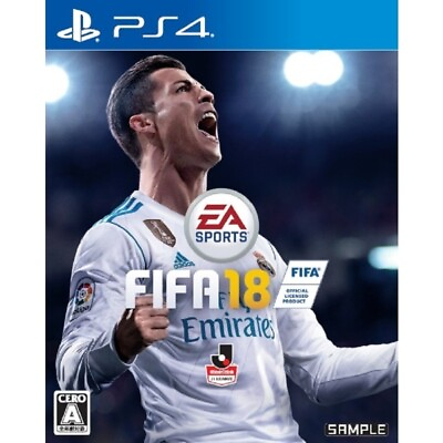 #ad FIFA 18 Playstation 4 EA Sports Japan PS4 Import