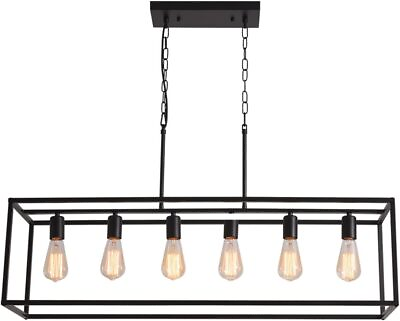 #ad Pendant Lighting Industrial Cage Kitchen Island Ceiling Lights for Dining Room