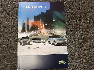 #ad 2009 Land Rover Range Rover SUV Navigation System Owner Manual HSE Supercharged