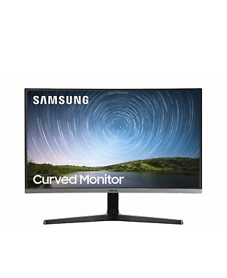 #ad SAMSUNG 32quot; Class Curved Full HD 1920 x 1080 Monitor LC32R500FHNXZA