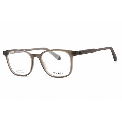 #ad Guess Men#x27;s Eyeglasses Full Rim Grey Other Plastic Rectangular Frame GU1974 020