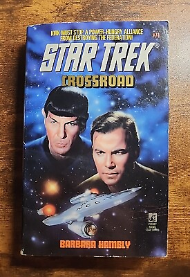 #ad Crossroad Star Trek Book 71 Mass Market Paperback By Hambly Barbara
