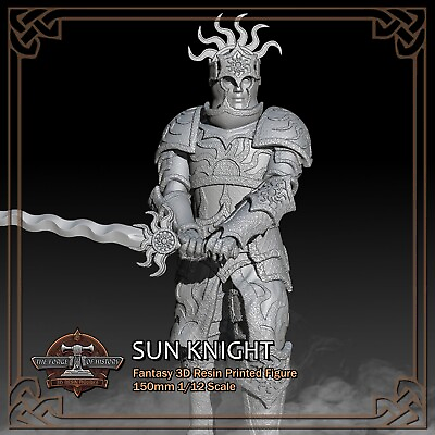 #ad Sun Knight 150mm 1:12 Fantasy Figure 3D Resin Printed Model Kit GBP 19.95