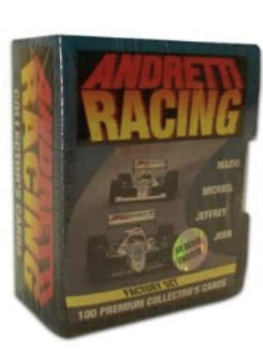 #ad Vintage 1992 Andretti Racing Premium Collectors Card Set Mario Michael Formula 1