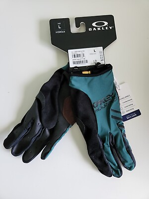 #ad Oakley All Conditions Mountain Bike Motocross Gloves Bayberry Large