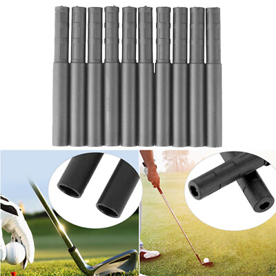 #ad 10PCS Golf Club Graphite Shaft Extensions Rods Irons Putter Extender Sticks **
