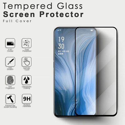 #ad Shatterproof Glass Screen Protector For OPPO Reno4 SE A15s Find X3 Lite A94 F17