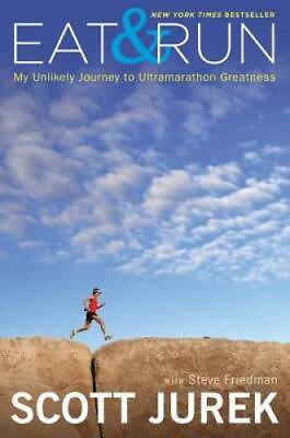 #ad Eat and Run: My Unlikely Journey to Ultramarathon Greatness Hardcover GOOD