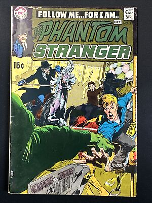 #ad The Phantom Stranger #3 DC Comics Vintage Bronze Age Horror 1st Print G VG *A1