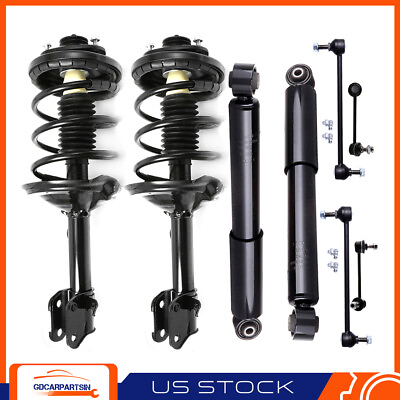 #ad For 2003 2005 Acura MDX Front Rear Struts Assembly Shock Absorbers Sway Bar Link