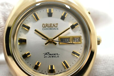 #ad Vintage Unworn Orient Racer Chronoace Super Rare 1960s from Japan 2 Available