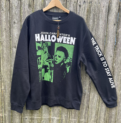 #ad Halloween Michael Myers Authentic Sweatshirt Large