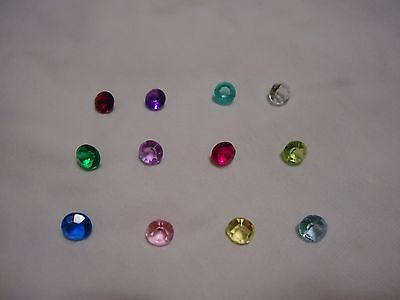 #ad Origami Owl birthstones floating charms for glass lockets necklace round new 5mm