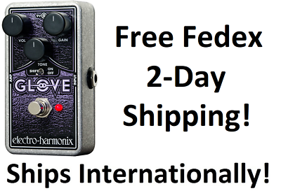 #ad New Electro Harmonix EHX OD Glove Nano Overdrive Distortion Effects Pedal