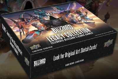 #ad 2023 Upper Deck Blizzard Legacy Collection Trading card New Sealed Hobby Box