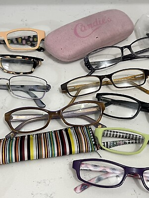 #ad Women’s Eyeglasses Lot 28 PCS Wholesale Optical Glasses Frames Bundle Brands