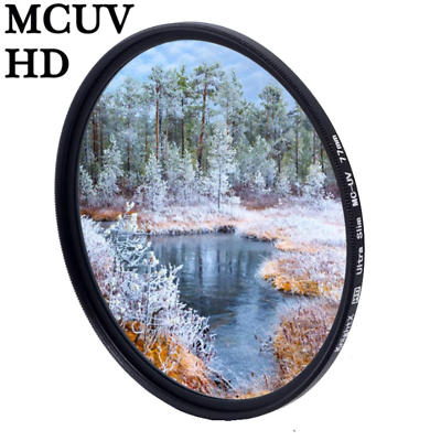 #ad HD MCUV Filter 37mm 46mm 49mm 52mm 55mm 58mm 62mm 67mm 72mm 82mm for Camera