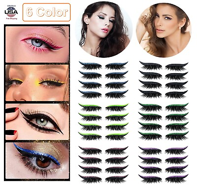#ad Self Adhesive Glitter Party Eyeliner Eye Shadow with Waterproof Bright Eyeliner
